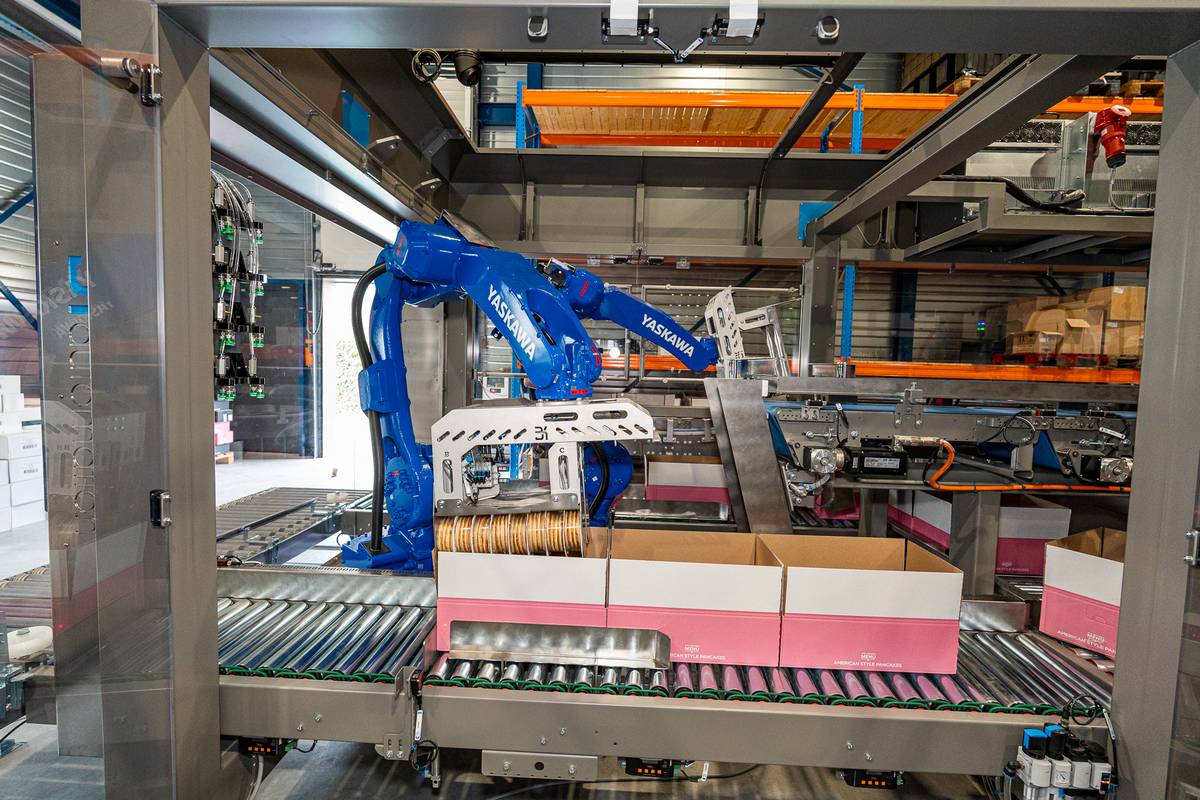 BK Automation - Custom Robot Palletizer 2024 